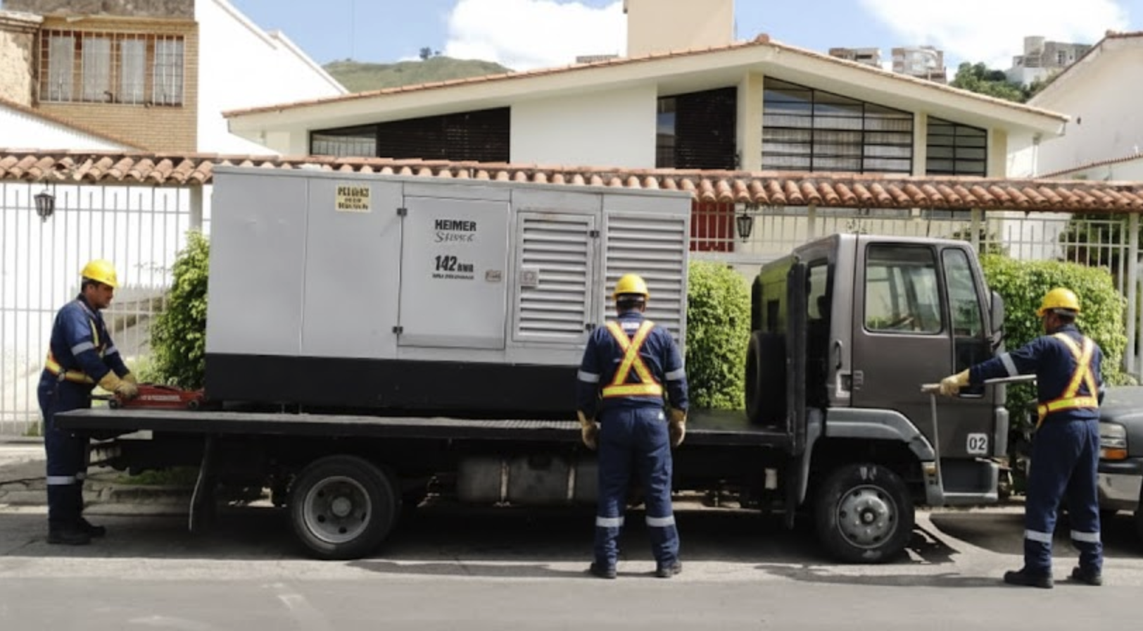Equipo técnico trabajando